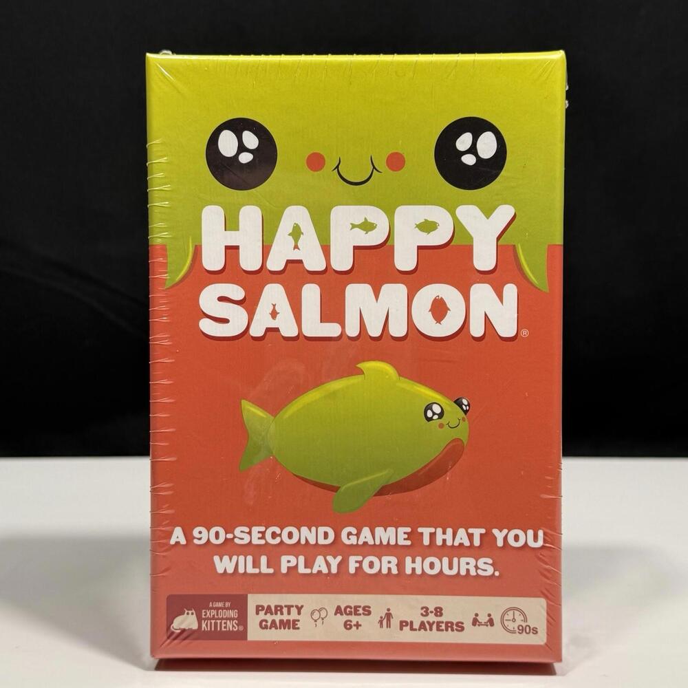 Happy Salmon Card Game by Exploding Kittens